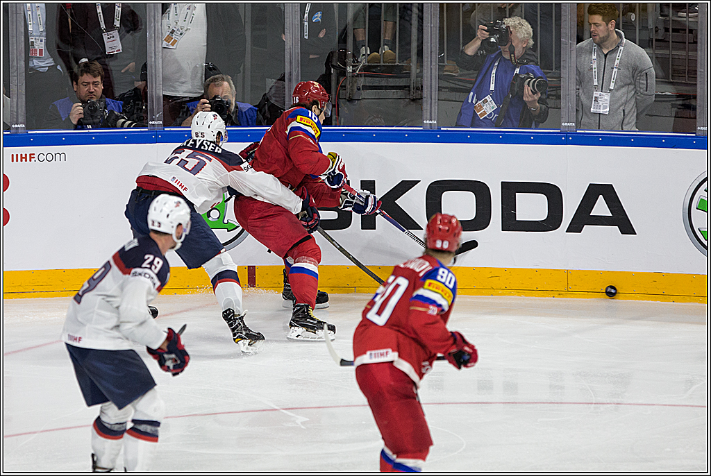 IIHF WM 2017, Russland - USA, 16.05.2017